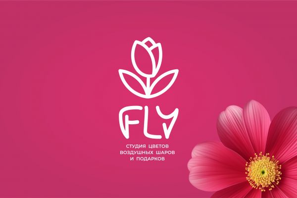 Логотип и полиграфия для цветочной студии