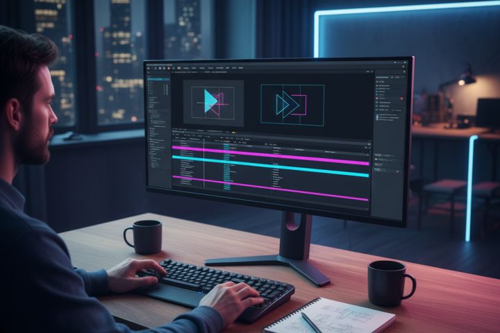 Монтаж любых видео и Анимация логотипа в After Effects