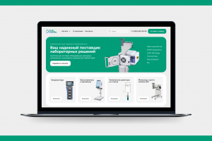 Лабхимтех - брендинг и сайт для поставщика оборудования