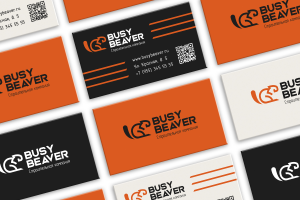 Визитка для строительной компании