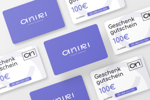 ANIRI разработка логотипа, фирменного стиля и Гайдлайна для бренда спортивной одежды (Германия)