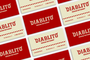 Логотип и визитка для мексиканского ресторана