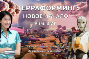 Создание минутного фильма (космическая фантастика)