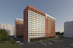 Экстерьер жилого комплекса на согласование