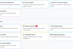 Система управления клубом (кафе, рестораном) (Online Club Management System)