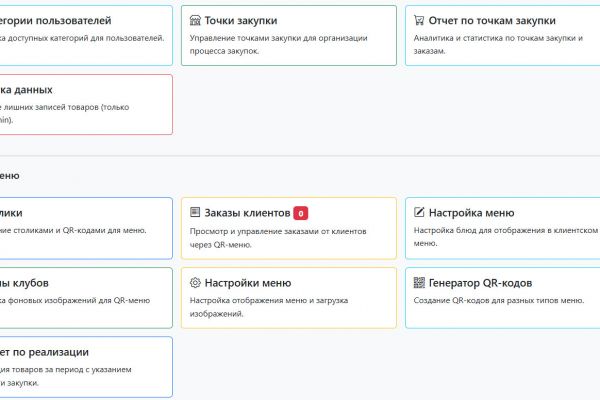 Система управления клубом (кафе, рестораном) (Online Club Management System)