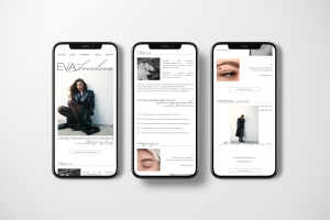 Разработка дизайн-концепции и создание веб-сайта для мастера перманентного макияжа.