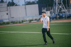 Корпоративный гимн для городской футбольной команды