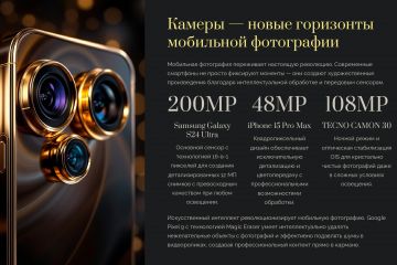 Презентация "Современные смартфоны-2025 функции, характеристики и интерес.факты"