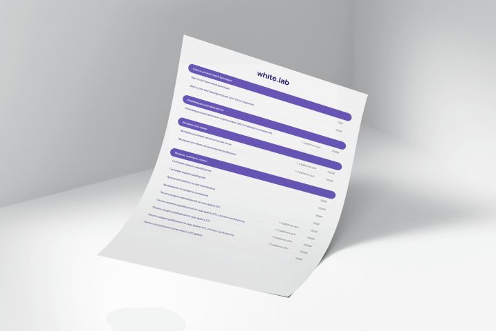 Оформление меню/прайс-листа - 5588369