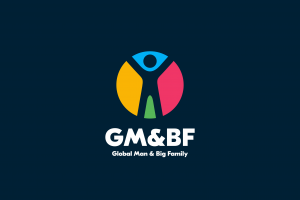 Логотип для демографического проекта «Global Man & Big Family»