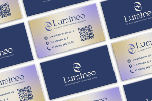 Логотип и визитка для клиники эстетической медицины