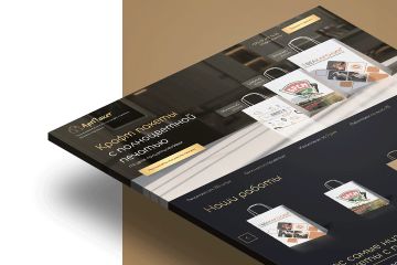 Крафт пакеты с полноцветной печатью АртПакет