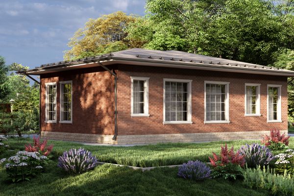 Эскизный проект + планировка домов для каталога сайта