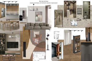 Мастер-коллажи для четырехкомнатной квартиры