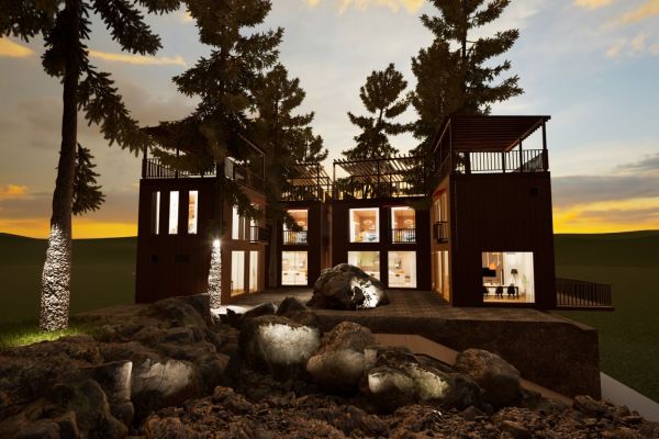 Проект гостиничного комплекса Терскол (Приэльбрусье)