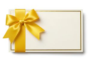 Желтый бант