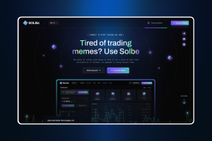 Сервис по трейдингу на Solana (SOL)