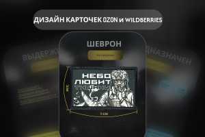 Разработка дизайна инфографики шеврона