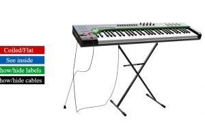 Интерактивный синтезатор