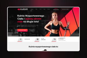 Сайт тренажерного зала