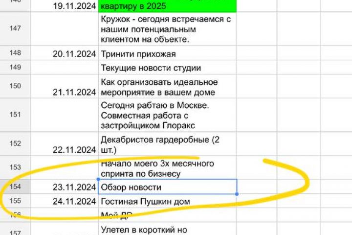 Составление контент-плана