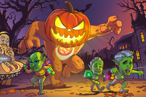 заказной арт в комиксном стиле