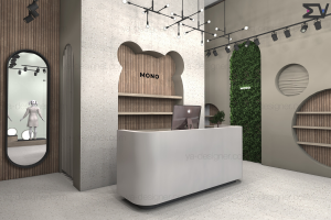 Дизайн проект для магазина современной детской одежды