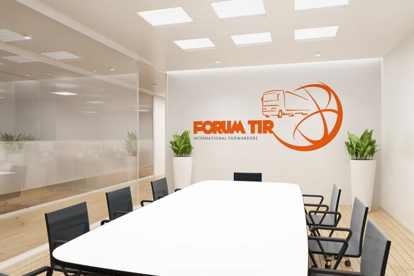 Разработка логотипа для Международной транспортной компании "FORUM TIR"