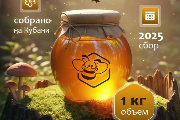 Дизайн карточки товара. Мед