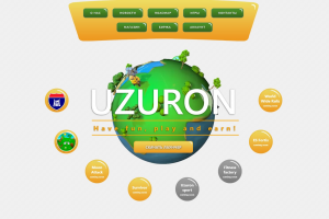 Вебсайт метавселенной Uzuron