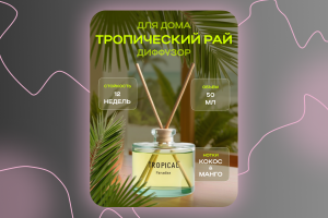 Инфографика для диффузора для дома