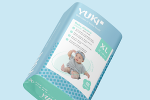 Упаковка для серии подгузников