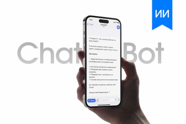 Искусственный интеллект в телеграмм!