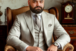 Цифровой мужской портрет