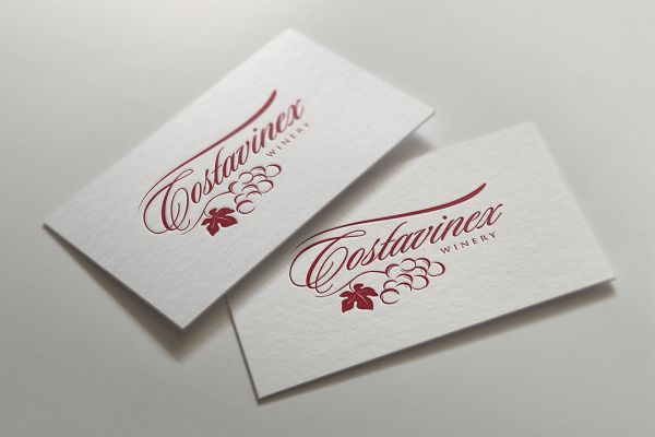 Дизайн логотипа для винной компании "COSTAVINEX"