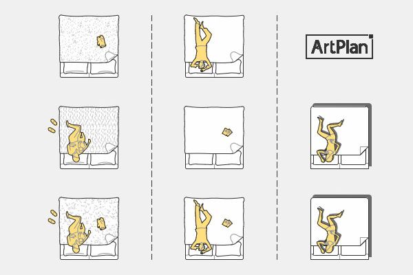 Блоки кроватей