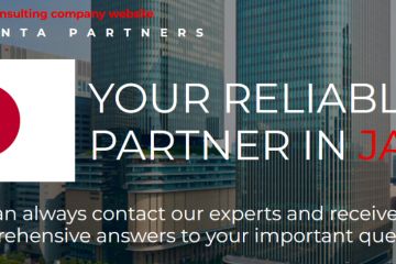 Перевод веб-сайта консалтинговой компании в Японии на английский язык