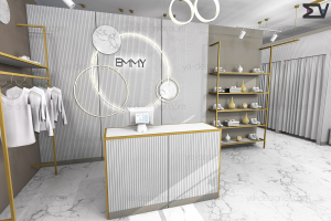 Дизайн проект магазина женской одежды