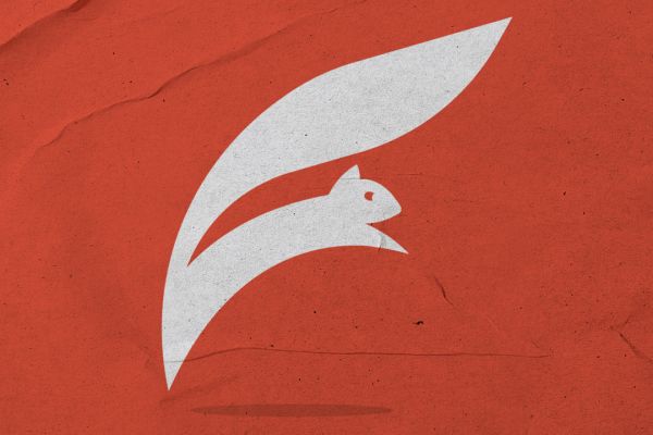 Спортивная белка в виде F