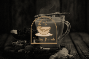 Фирменный стиль для кофейни Milliy Karak