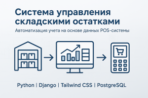 Автоматизация склада для бара