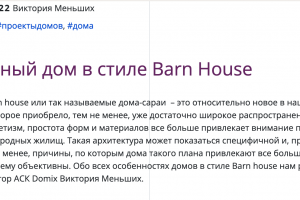 Статья для издания "Open Village'