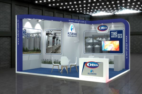 Проект выставочного стенда для компании "Altuntas" (Краснодар)