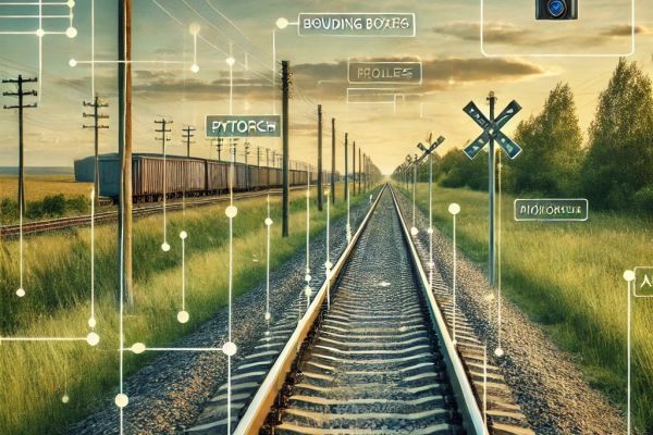 Распознавание ж/д пикетных столбиков по фотографиям с беспилотника на основе PyTorch и YOLO