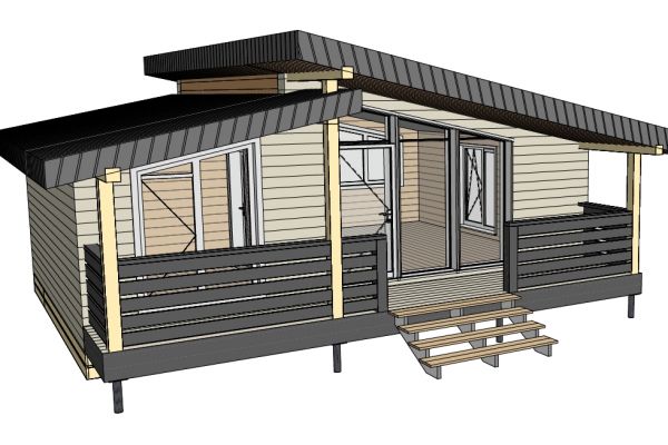 Дом одноэтажный