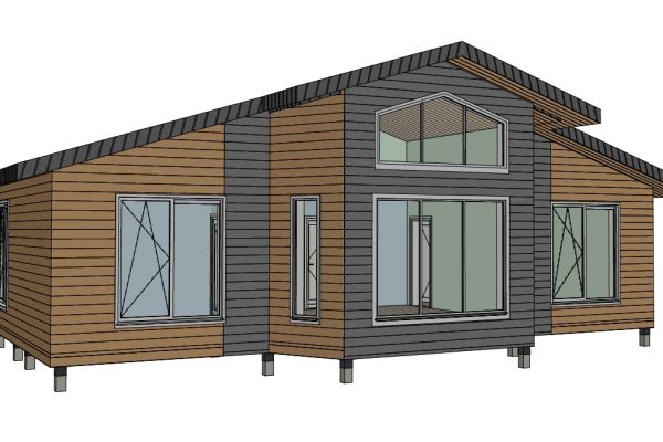 Дом одноэтажный