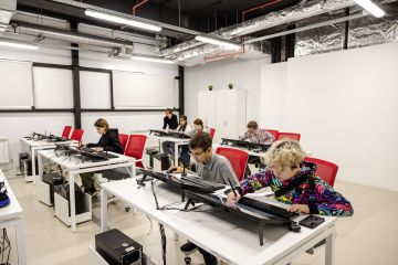 Фотосессия учебного процесса для Школы креативных индустрий