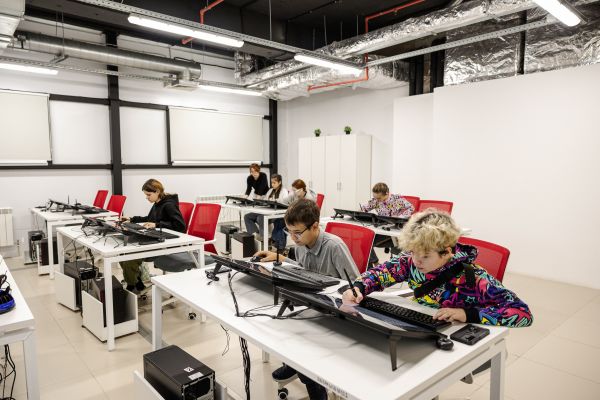 Фотосессия учебного процесса для Школы креативных индустрий