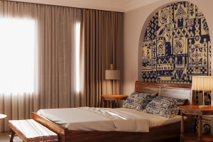 Дизайн гостиничного номера в старославянском стиле